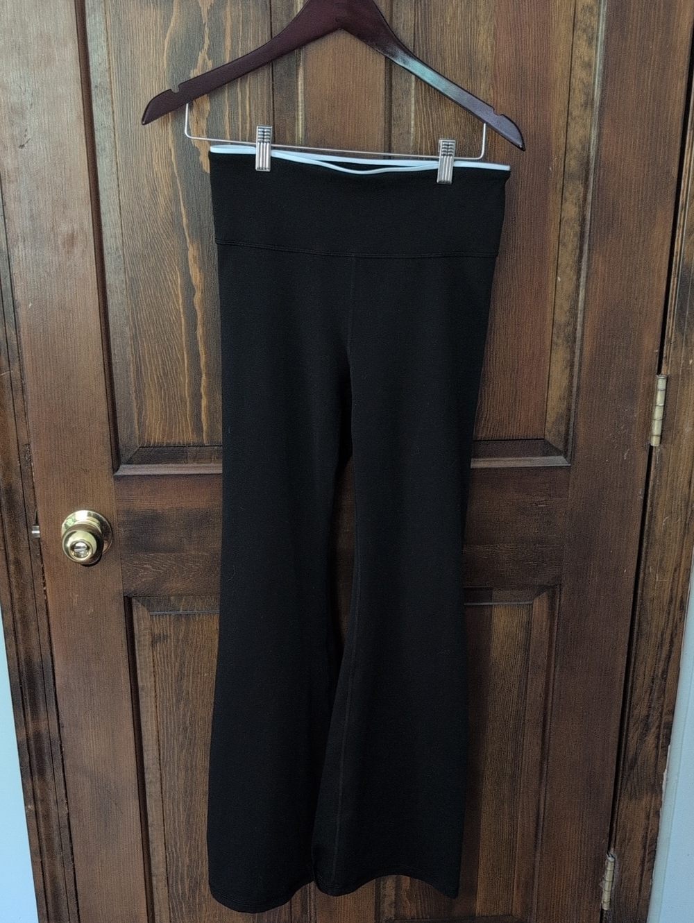 Brand New! Fabletics Black Boot-Cut Yoga Pants